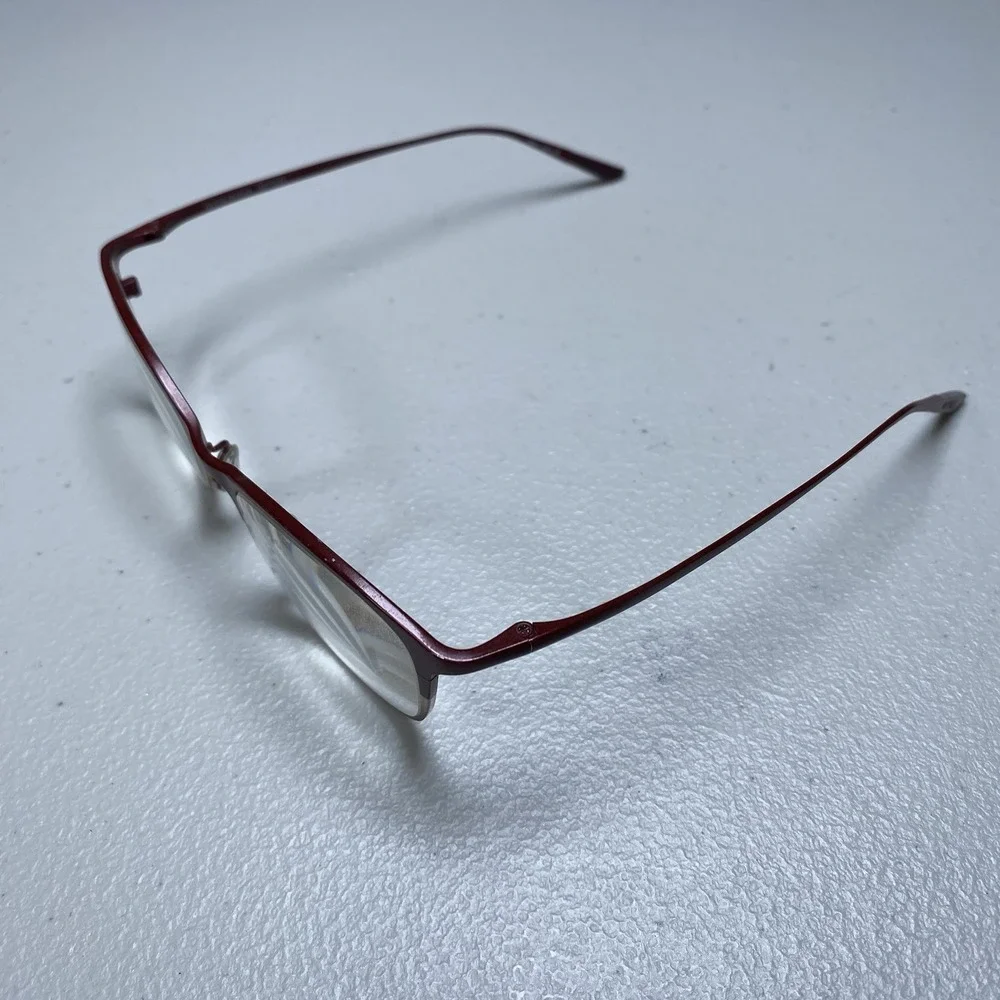Oliver Peoples OV1153T 5202 ABBE Burgundy Titanium Butterfly Full Rim 48-19-135
